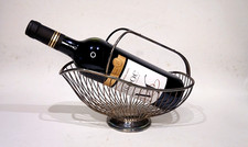 Panier porte-bouteille en métal
