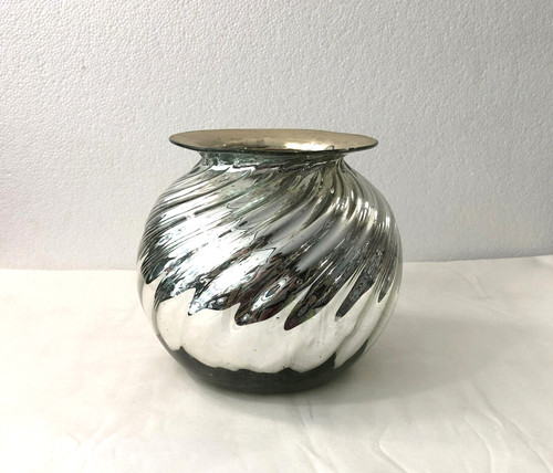 Ancien vase boule verre - boule,