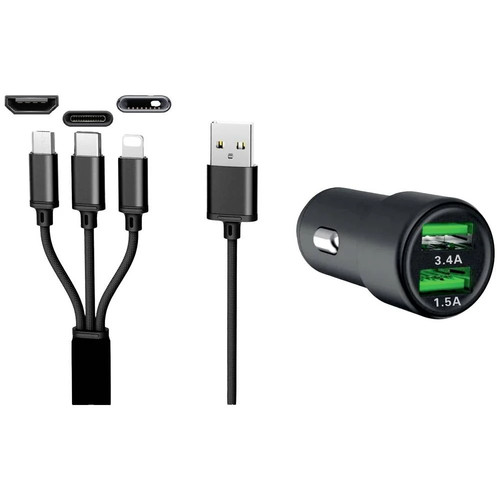 Iwh chargeur auto dual - dual, usb