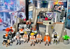 Playmobil 4875 Quartier Général Agents Secrets + 5389 Forces spéciales + 1 Agent