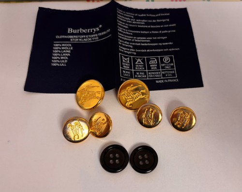 Boutons veste burberrys en - boutons,