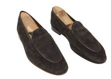 Chaussures Suitsupply Homme EU 42 Mocassins Bruns À Enfiler