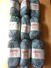 9 pelotes 100 % Coton