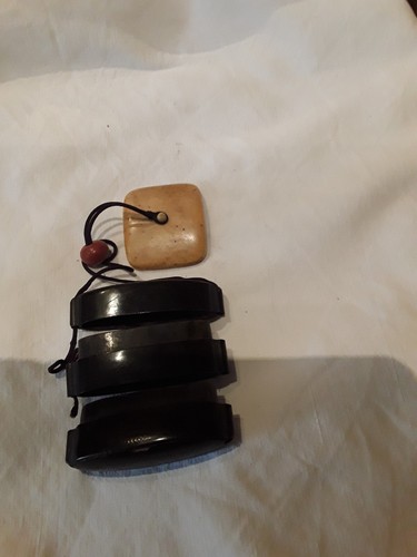 Inro ancien corne xixeme - ancien,