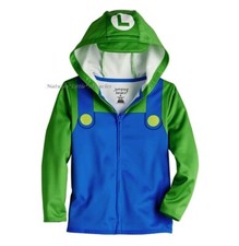 Luigi Super Mario Boys Hoodie