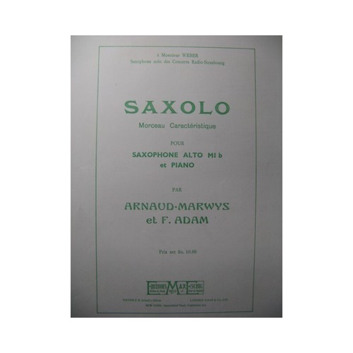 Arnaud marwys adam saxolo - arnaud-marwys,