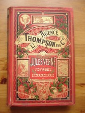 7644 Jules Verne  L'agence Thompson HETZEL Premier tirage