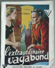 L'extraordinaire vagabond - Paul Darcy - Collection Policière Le Glaive n°48