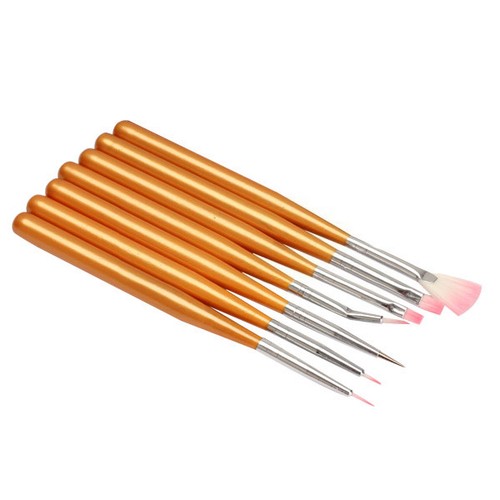 Pinceaux pièces nail - pinceaux, 7