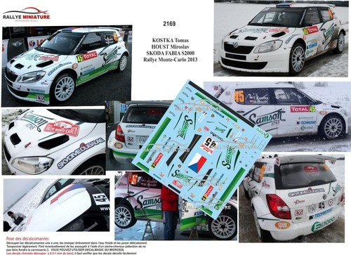 Decals ref 2169 skoda - ref,