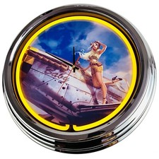0450 horloge murale avion1 - n-0450,