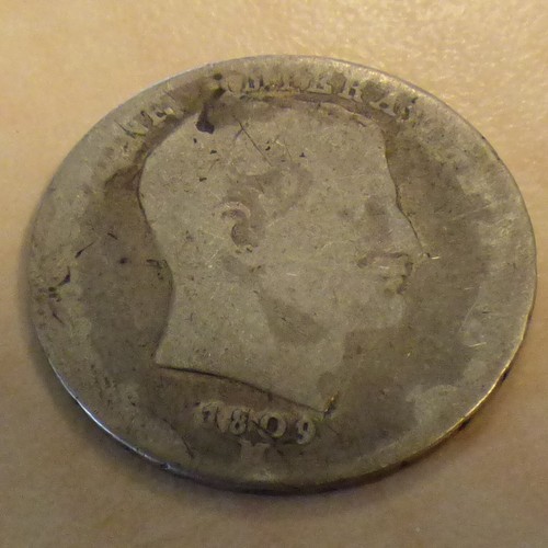 Italy lira 1809 milan - italy,