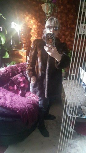 Veste vison veritable - veste, en