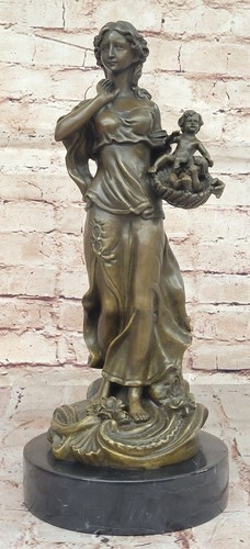 Sculpture bronze motherly - «,