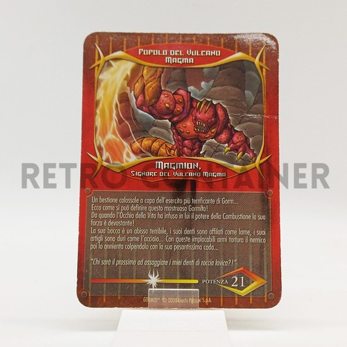 Gormiti vintage card final - vintage,