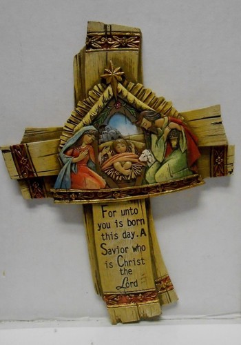 Nativity scenes resin wall - scenes,