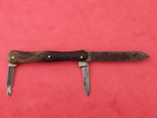 Ancien couteau de poche Onglier  vers 1914