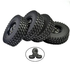 Pneus de voiture en caoutchouc RC pour 1/10 échelle TAMIYA CC01 D90 RC