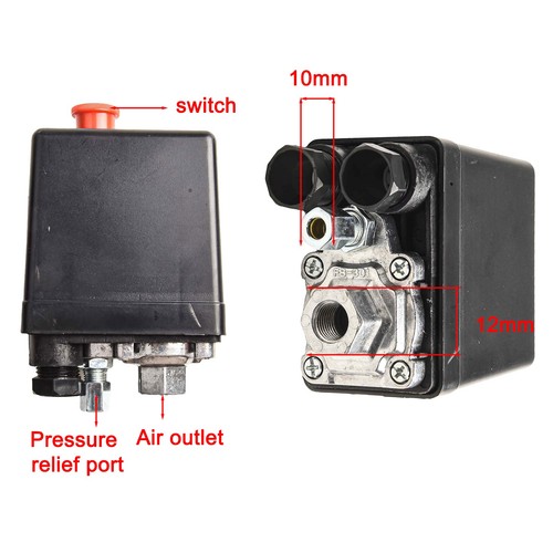 Pressostat 220v pneumatique - 220v,