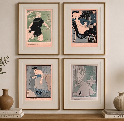 Roubille 1904 set french - set, of