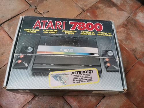 Console atari 7800 avec - atari,