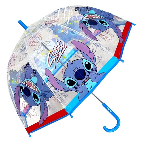 Stitch bleu parapluie - bleu,