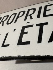 Plaque Emaillee ￼ancienne