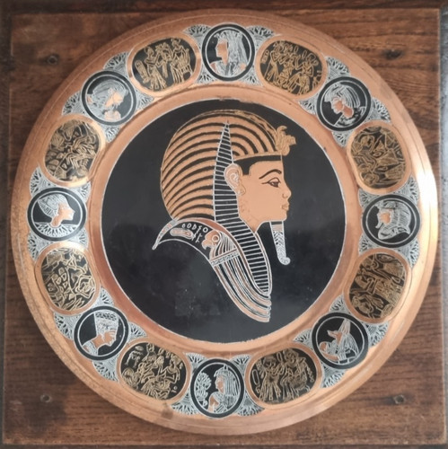 Assiette murale égypte - murale,