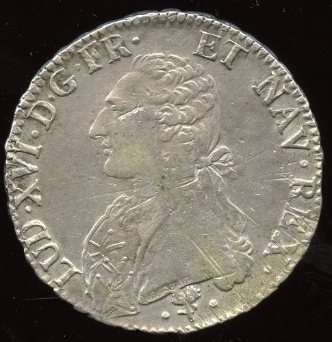 Louis xvi ecu aux - xvi, (1774-1792)