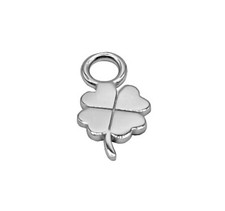 Charms Pendentif Trèfle Petit en Argent 925 - Collection Hoops