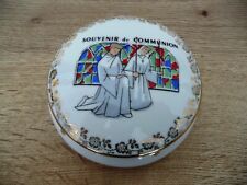 Bonbonnière boite porcelaine souvenir de communion
