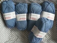 LOT 5 PELOTES LAMBWOOL PHILDAR