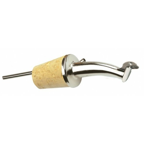 Bouchon liège inox bec - bouchon,