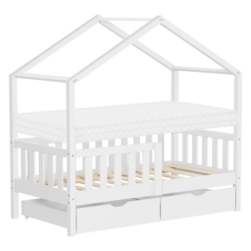 Lit cabane enfant bois - en,