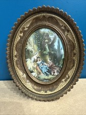 ANCIENNE MINIATURE PEINTE SOUS