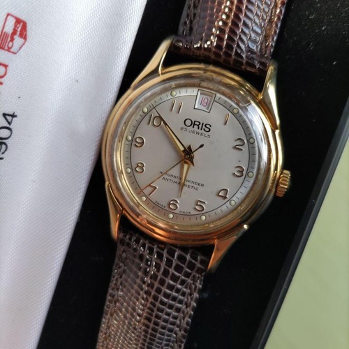 Oris homme automatique rond - oris, or
