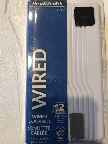 Heath zenith wired doorbell - zenith,