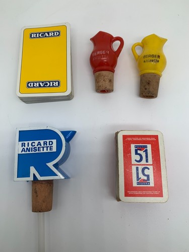 Lot ricard berger pastis - lot,