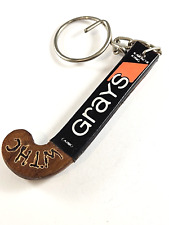 PORTE-CLES - Miniature CROSSE GRAYS Hockey Vintage 2000s Bois
