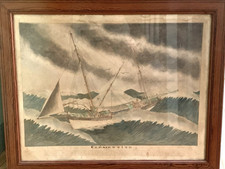 aquarelle Originale De Paul-Emile Pajot