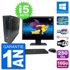 PC HP 800 G1 Ecran 19" Core