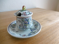 MOUTARDIER FAIENCE GIEN DECOR