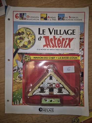Village astérix maison - village,