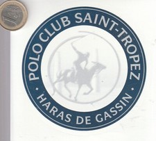 AUTOCOLLANT. Sport. POLO CLUB