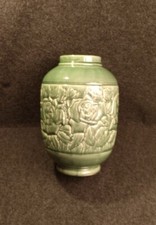 Grand Vase Art Déco Barbotine