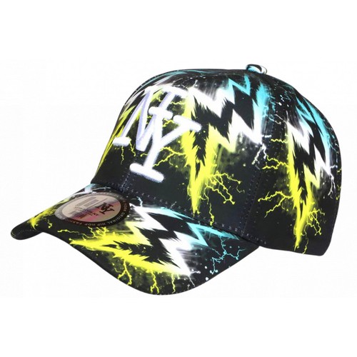 Casquette turquoise et - casquette,