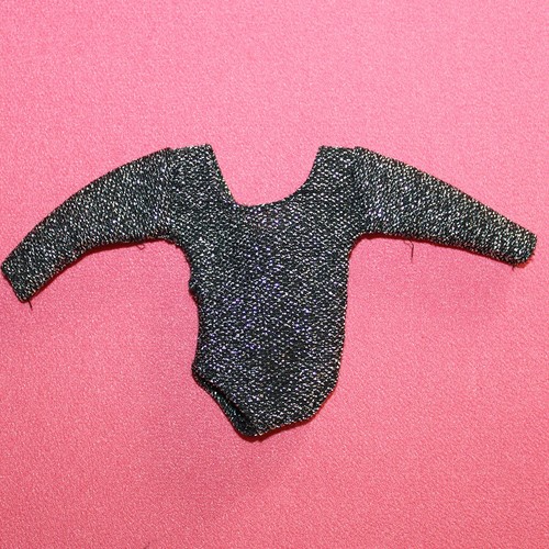 Body noir pailleté - , barbie