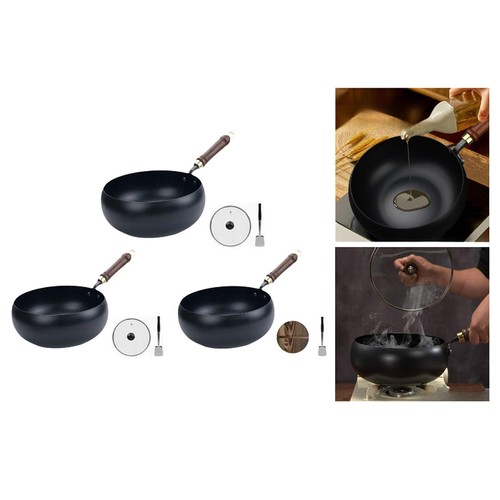 Wok chinois avec poignée