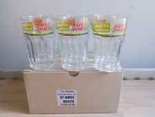 6 verres RHUM SAINT JAMES -
