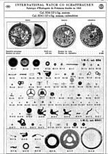 IWC FULL Cal 854 8541 Parts